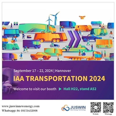Sada smo na sajmu IAA TRANSPORTATION 2024: predstavljamo rješenja za punjenje...